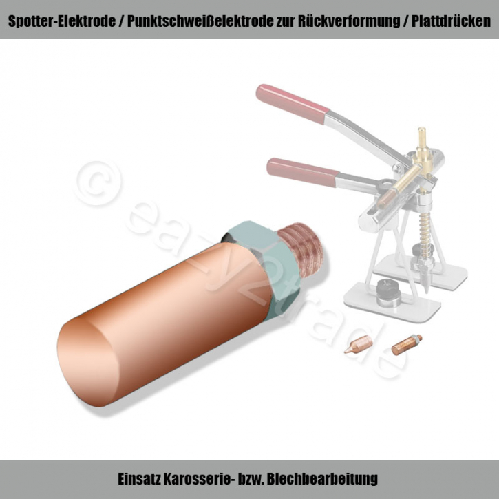 Dellenlifterzange, Ausbeulwerkzeug Zugsystem von Telwin