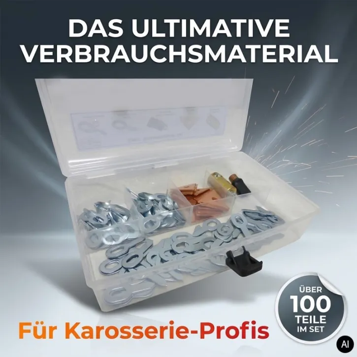 Spotter Zubehör Box Set Verbrauchsmaterial Ausbeulspotter punkts