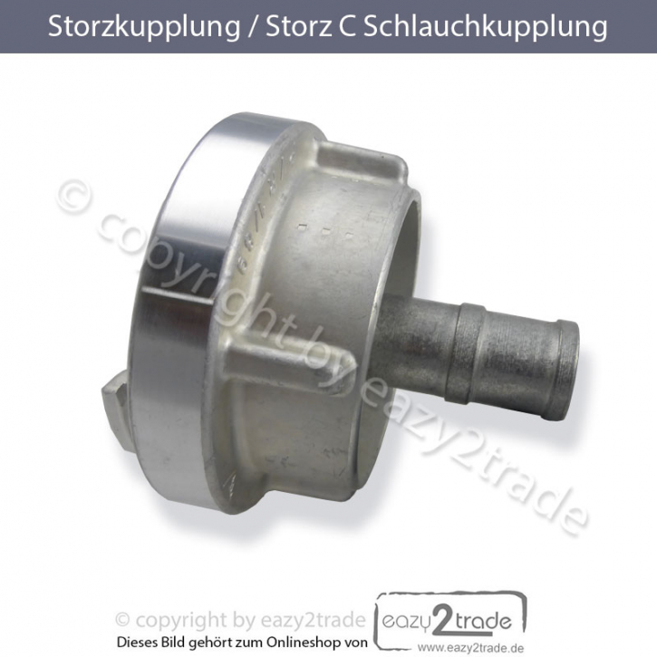 C Kupplung Storz Schnellkupplung 2 Zoll mit Nippel