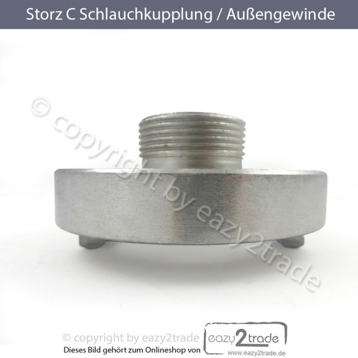 Storzkupplung Storz C Schlauchkupplung Außengewinde 1 1/4" - 2" Zoll