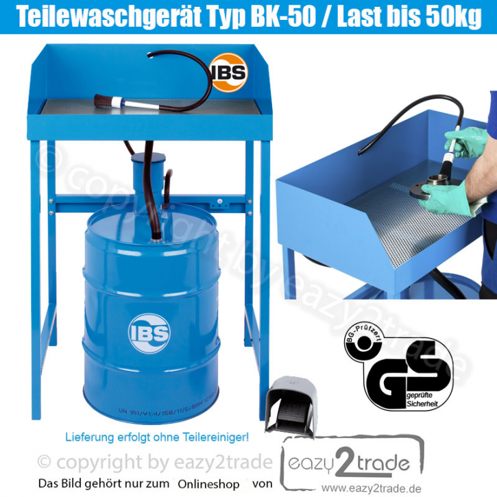 Teilewaschgerät Typ BK-50 Last 50kg IBS Scherer