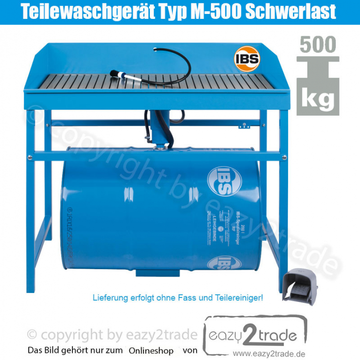 Teilewaschgerät Typ M-500 Schwerlast bis 500kg