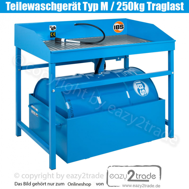 Teilereinigungsgerät Typ M 250kg Teilereinigung