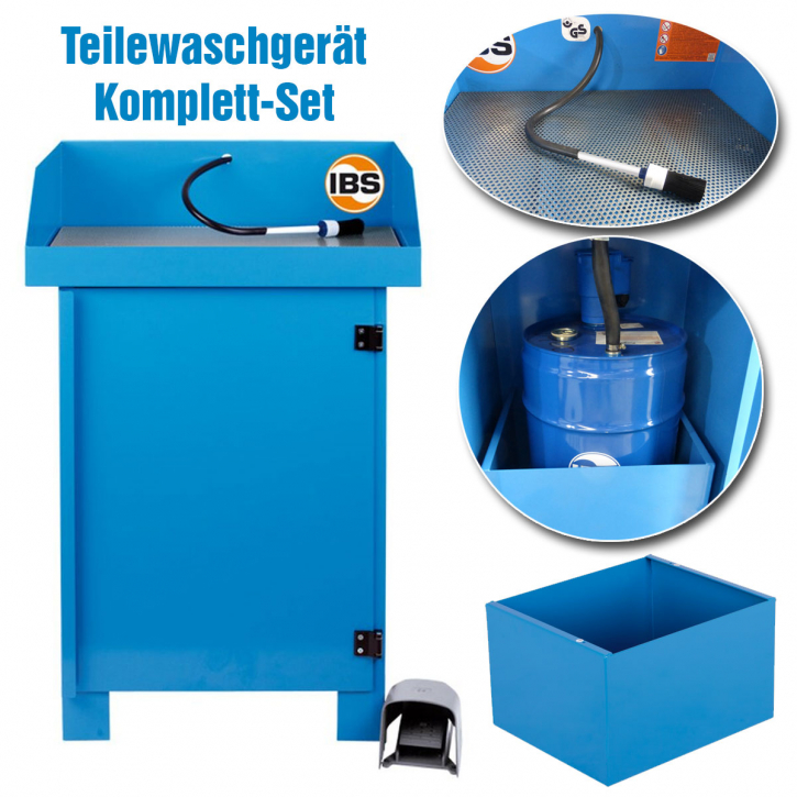 Teilewaschtisch G-50-W IBS Scherer + Kaltreiniger