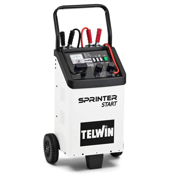Telwin Sprinter 4000: 12V/24V Ladegerät und Starthilfegerät (Booster) 400 A Telwin Sprinter 4000: 12V/24V Ladegerät und Starthilfegerät (Booster) 400 A