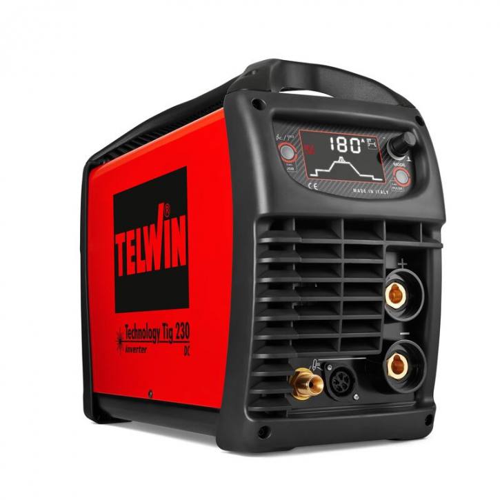 Telwin Technology TIG 230 DC-HF Inverter mit WIG-Pulsfunktion, H