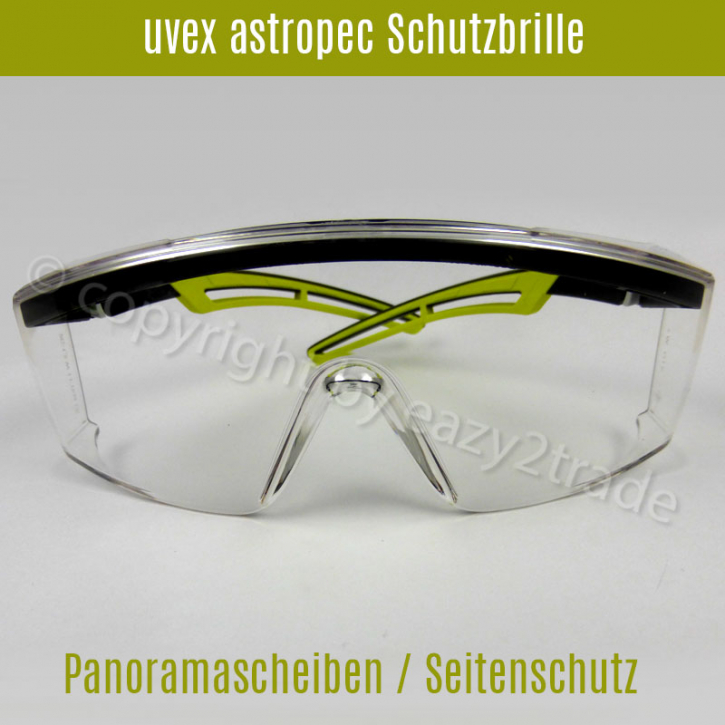 uvex Schutzbrille astrospec 2.0 supravision HC-AF Panoramascheiben 9164.285