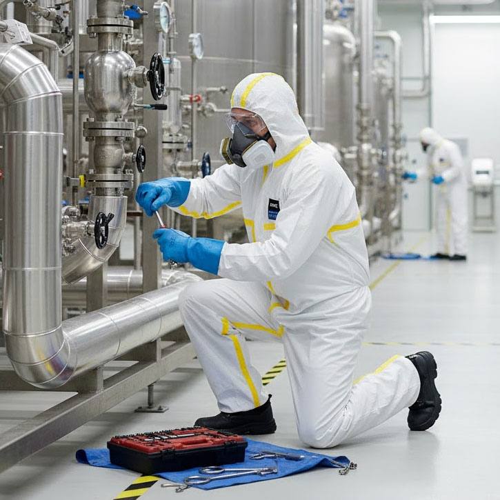 Chemikalienschutzanzug Typ 3B uvex Modell "chem light" Gr. S-3XL | 10 Stück Chemikalienschutzanzug Typ 3B uvex Modell "chem light" Gr. S-3XL | 10 Stück