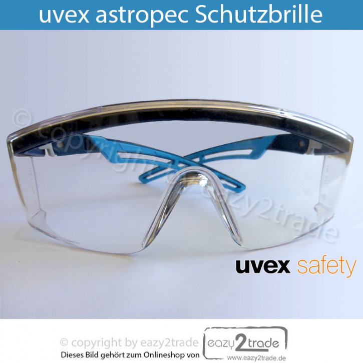 uvex astrospec 2.0 Bügelbrille | Schutzbrille mit Seitenschutz | EN 166/170 | UV400 | 2C-1,2 W 1 FTK CE | 9164.065