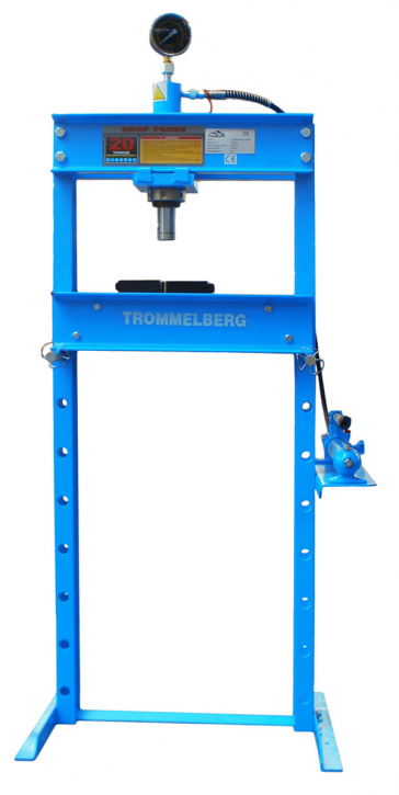Werkstattpresse 20t | 6 - 10 bar | mit Manometer | Trommelberg