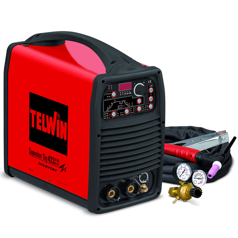 TELWIN Superior 245 Elektrodenschweißgerät, 220 A, 400 V - Elektrode und  WIG
