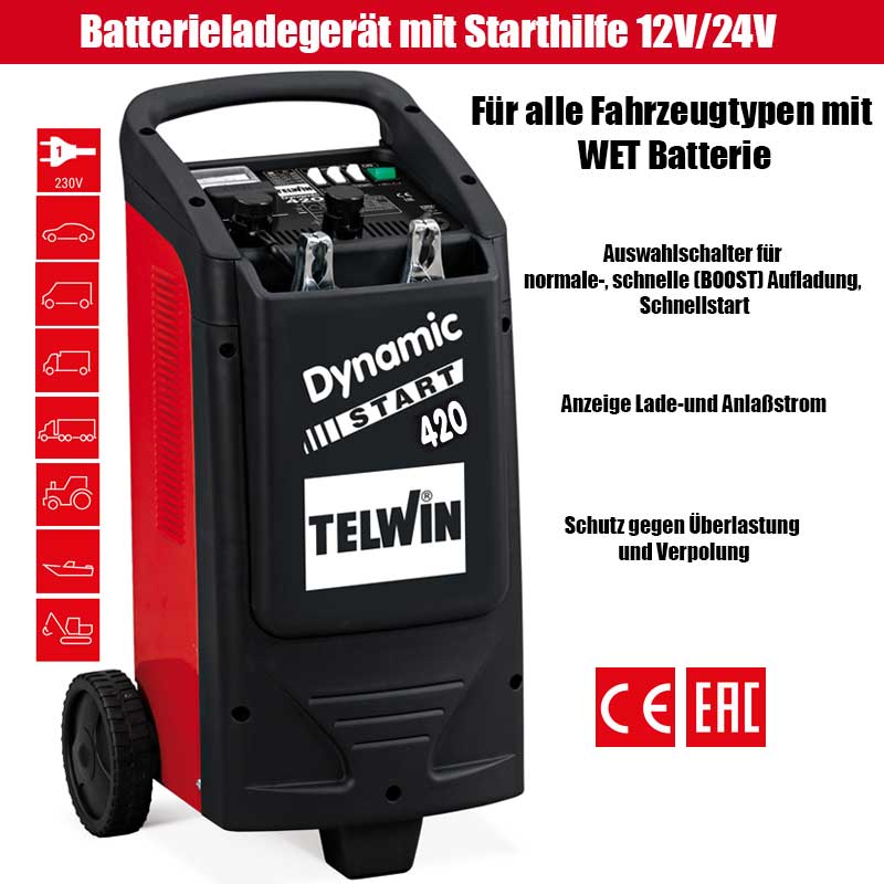 Batterieladegerät 12V und 24V