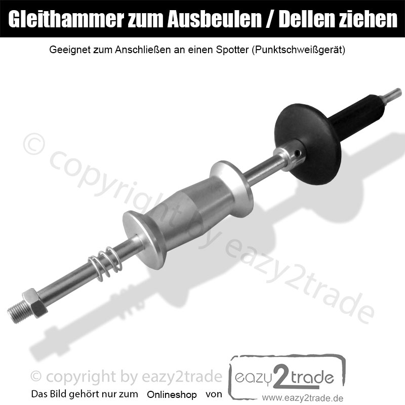 Gleithammer Zughammer Stoßgewicht 940g Ausbeulwerkzeug