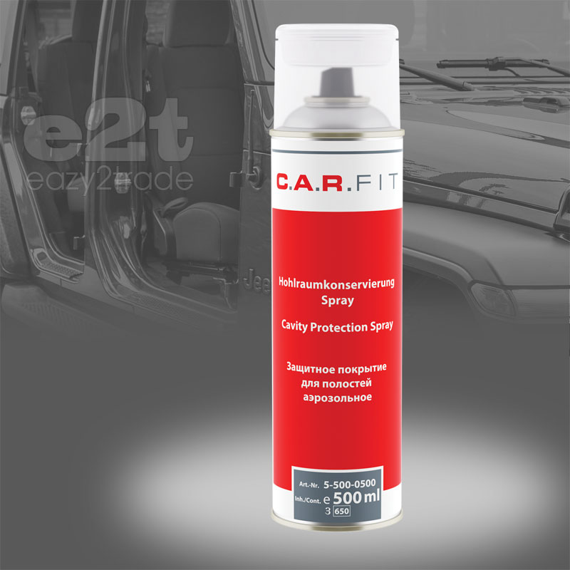 Carfit Unterbodenschutz Spray, Grau 6er Set