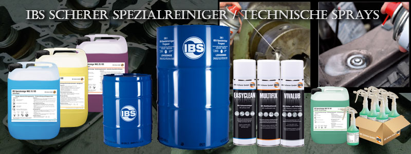 IBS Scherer Spezialreiniger IBS Scherer Spezialreiniger