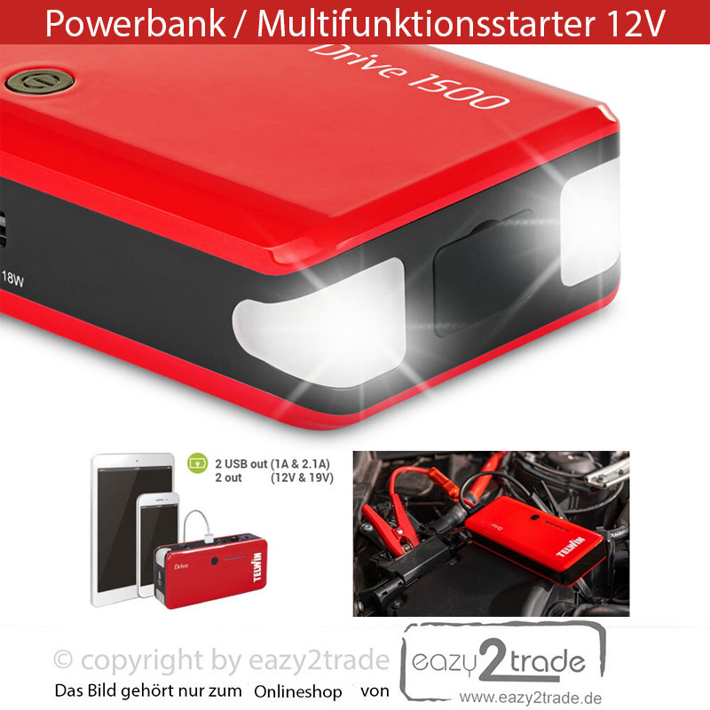 Auto Starthilfe Powerbank, 26800mAh / 12 V, Neu in Niedersachsen -  Langenhagen, Ersatz- & Reparaturteile