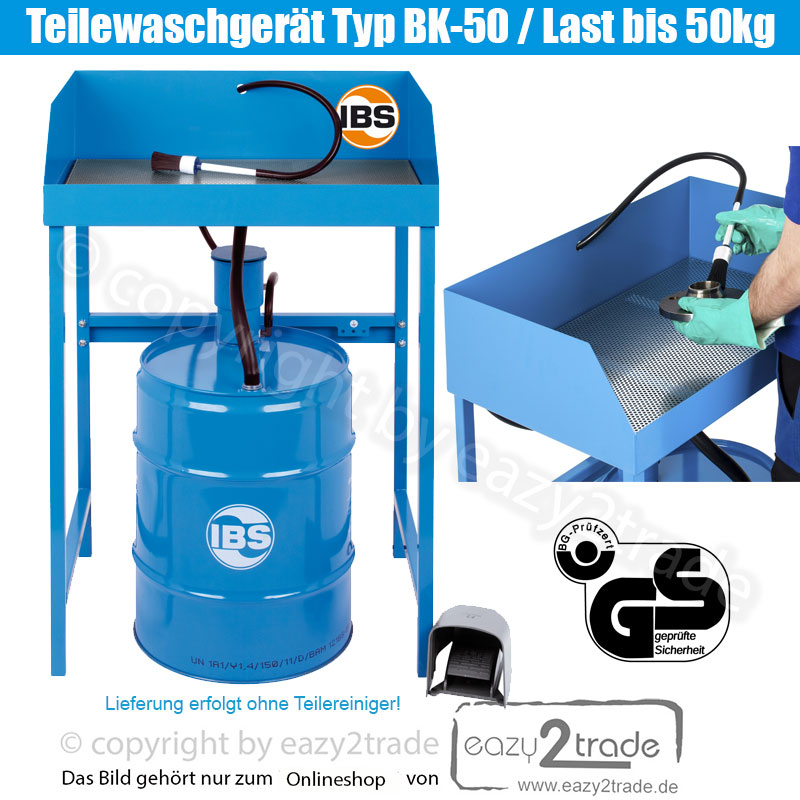 Teilewaschgerät Typ BK-50 sperrige, schwere Teile bis 50kg