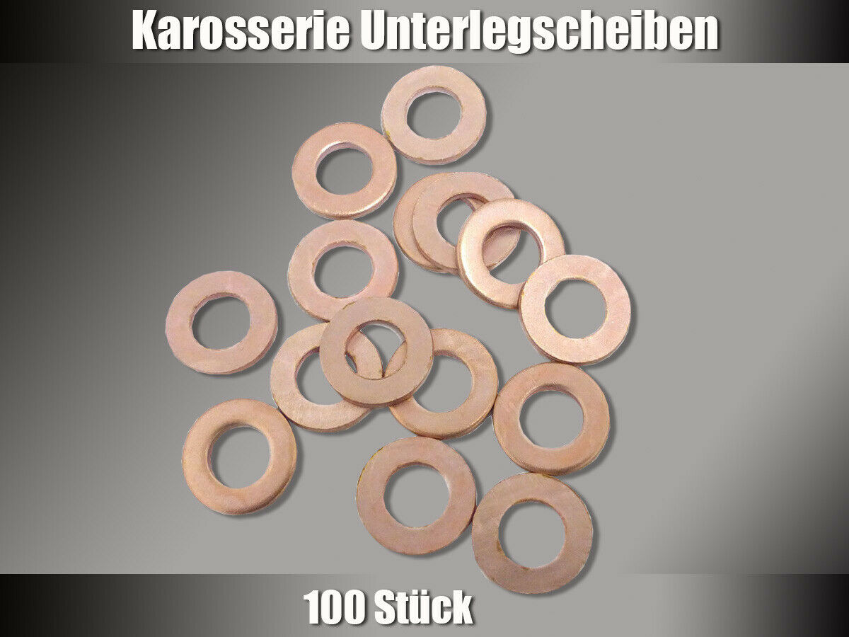 Spotter Zubehör Unterlegscheiben 8mm 100 Stück Fe-Cu