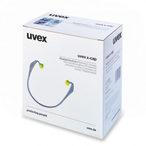 Bügelgehörschutz uvex x-cap | 15 Stück ergonomisch geformte Bügelgehörschützer