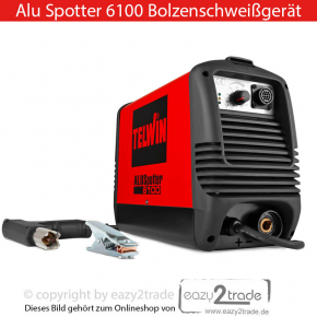 Bolzenschweißgerät Generator + Zubehör Alu Spotter 6100 inkl. Fahrwagen