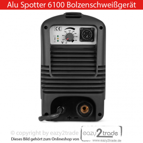 Bolzenschweißgerät Generator + Zubehör Alu Spotter 6100 inkl. Fahrwagen