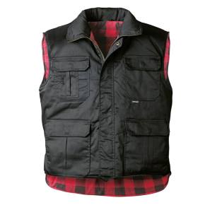 Steppweste Herren Weste mit Nierenschutz Gr. S