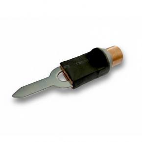 Halter Elektrode für Anschweißösen gedreht und gerade | Aufnahme Ø 15 mm