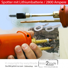 Battery Puller Ausbeuler kabellos 2800A | Mobiles Punktschweißgerät | Telwin