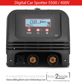 Ausbeulspotter 400V | Digital Car Spotter 5500 inkl. Punktschweißzange Fahrwagen Zubehör | Telwin