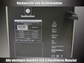 Ausbeulspotter für Karosserie Instandsetzung | 3800A Hammer T-26 | inkl. Fahrwagen, Zugbrücke, Zubehör