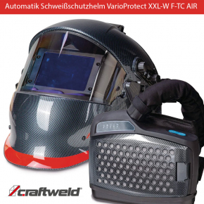 Automatik Schweißhelm Frischluft Schweißerhelm | VarioProtect XXL-W F-TC Air