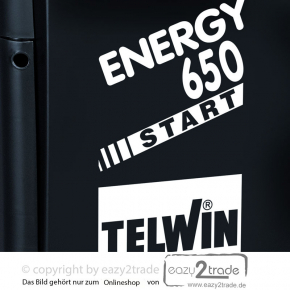 Batterieladegerät mit Starthilfe 12V/24V WET Batterie | 20 - 1200Ah | Energy 650 Start Telwin