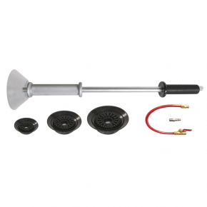 Pneumatischer Druckluft Beulenhammer, Ausbeulhammer 2,5kg inkl. 3 Stck. Saugnäpfe