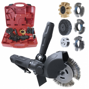 Bürstenschleifer, Satiniermaschine im 8-tlg. Set