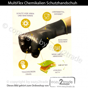 Chemikalienhandschuhe Multiflex SIMPLEX TECH