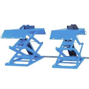 Doppelscherenhebebühne Überflur 3t: Die kompakte Doppel Scheren Hebebühne von Trommelberg