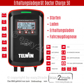 Telwin Doctor Charge 50 6V, 12V