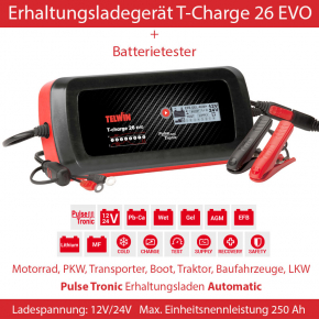 Batterie Erhaltungsladegeräte 6V/12V/24V Pulse Tronic