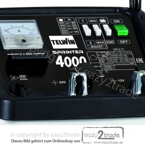 Sprinter 4000 Start Laden und Starten 12V/24V