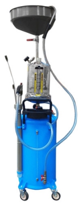 Ölabsauggerät Kfz Druckluft | Pneumatisch mit Auffangbehälter 13 Liter | Trommelberg