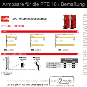 PTE 18 Telwin 22 kVA 400V inkl. Kühleinheit und Armpaar LCD Display