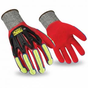 Ringers Gloves 068: Mechaniker Handschuhe mit Stoßschutz & Schnittschutz A6