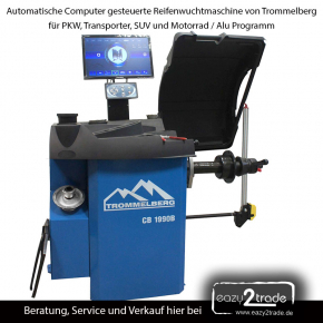 Reifen-Wuchtmaschine automatisch Alu Programm