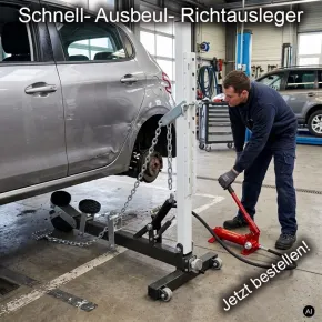 Schnellausbeulrichtausleger, Dozer Karosserie, Richtbank 4t kauf