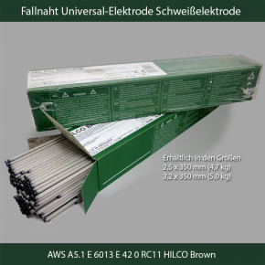 2,5 mm 5 kg BR 10 Stahl Universal Elektroden Schweißelektroden Stabelektrode