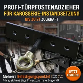 Türpfostenabzieher Zugplatte für B- & C-Säulen Karosserie 2t Zug