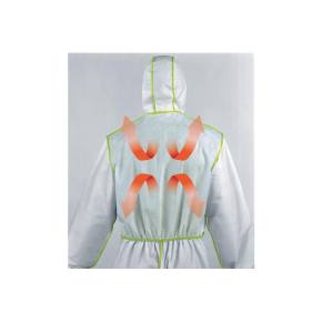 Chemikalienschutzanzug uvex comfort Kat. 3, Typ 5/6 Art. 98710 | 10 Stück