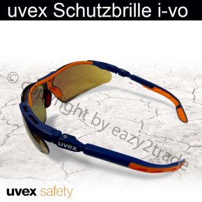 uvex i-vo blau/orange getoent UV400