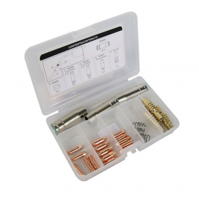 Technomig 243 Wave für Karosserie | MIG/MAG, WIG DC-Lift, E-Hand, Fülldraht | 3 Brenner + Zubehör